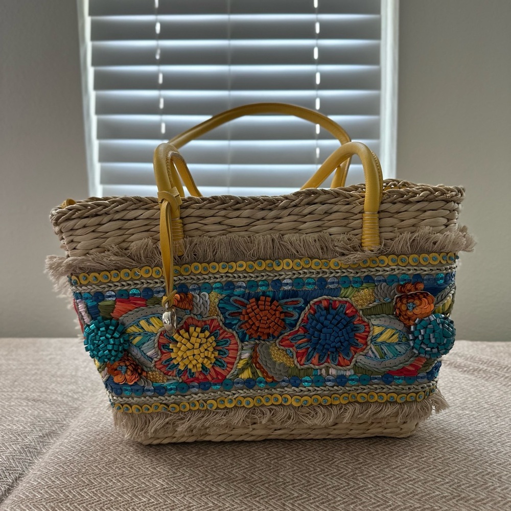 Brighton Louisa Straw Tote